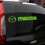 Наклейка Mazda логотип