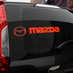 Наклейка Mazda логотип