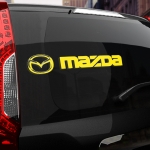 Наклейка Mazda логотип