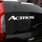 Наклейка Mercedes Actros