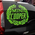 Наклейка Mini Cooper