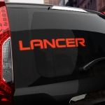 Наклейка Mitsubishi Lancer