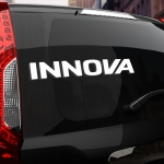 Наклейка надпись Toyota INNOVA