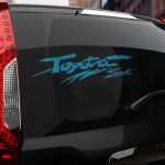 Наклейка надпись Toyota Sport