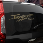 Наклейка надпись Toyota Sport