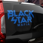 Наклейка Black Star Mafia