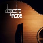 Наклейка Depeche Mode на гитару