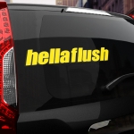 Наклейка hellaflush