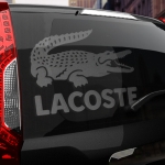 Наклейка Lacoste