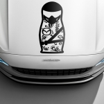 Наклейка Mazda матрешка