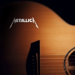 Наклейка Metallica на гитару