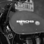 Наклейка на мотоцикл BROS Honda