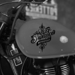 Наклейка Harley-Davidson Moto
