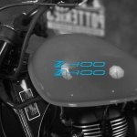Наклейка Kawasaki Z 400 на мотоцикл