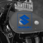 Наклейка на мотоцикл Suzuki