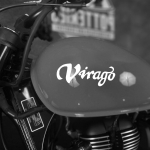Наклейка YAMAHA VIRAGO на мотоцикл