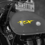 Наклейка YAMAHA XTX на мотоцикл