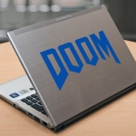 Наклейка на ноутбук DOOM