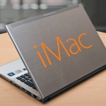 Наклейка на ноутбук iMac