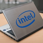 Наклейка на ноутбук INTEL