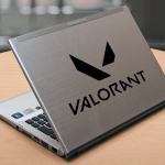 Наклейка на ноутбук Valorant
