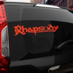 Наклейка Rhapsody