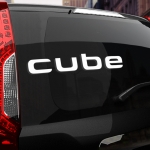 Наклейка Nissan CUBE
