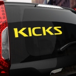 Наклейка Nissan KICKS
