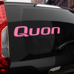 Наклейка Nissan Quon