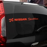 Наклейка Nissan SporTeam