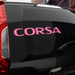 Наклейка Opel Corsa