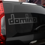 Наклейка Peugeot Domino