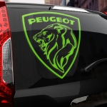Наклейка Peugeot Лев 2