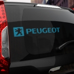 Наклейка Peugeot logo