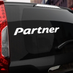 Наклейка Peugeot Partner