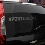 Наклейка #PONTOREZKA