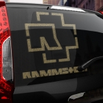 Наклейка Rammstein