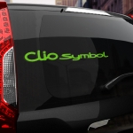Наклейка Renault Clio Symbol