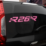 Наклейка Renault Megane R26.R