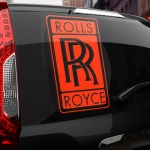 Наклейка Rolls Royce logo