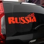 Наклейка RUSSIA