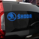 Наклейка Skoda Holding