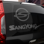 Наклейка SsangYong
