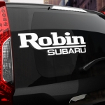 Наклейка Subaru Robin