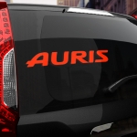 Наклейка Toyota AURIS