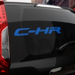 Наклейка Toyota C-HR