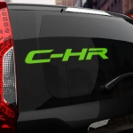 Наклейка Toyota C-HR
