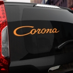 Наклейка Toyota Corona