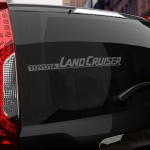 Наклейка Toyota Land Cruser