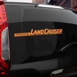 Наклейка Toyota Land Cruser